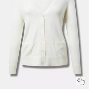 (BROWN/Cream) Torrid sweater new with tags